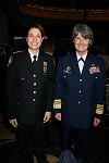 Chief Joanne Jaffe, Vice Admiral Vivien Crea