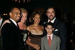 Rudy Gaskinn, Diana Romo, Joan Baker, Dr. Thomas Romo, son