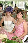 Kathleen Molyneaux, Lauren Stone<br>at the Women's Council in support of the Leon Hess Cancer Center at the Monmouth Medical Center annual membership luncheon &quot The Power of Pink&quot at the home of Judith Stanley Coleman in Middletown, N.J. on 7-21-05. all photos by Rob Rich copyright 2005 516-676-3939 robwayne1@aol.com