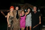 Christine Bucher, John Bucher, Debbie Coppola, Wava Friedman, Bruce Friedman<br> at Bobby Campbell's Hollywood Legends party to benefit The ARC foundatiion at this Boca Raton residence on 11-13-05. photo by Rob Rich copyright 2005 516-676-3939 robwayne1@aol.com 