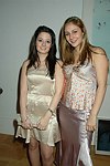 Nicole Cleary and Lindsay DeSimone  at the People Reaching Out Holiday Charity Event at the private residence of David Larkin on 12-13-04 in Manhattan, N.Y. photo by Rob Rich copyright 2004<br>516-676-3939<br>robwayne1@aol.com