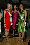Miss Universe Ghana Menaye Donkor , Christina DeSimone ,and Miss Universe Jennifer Hawkins at the People Reaching Out Holiday Charity Event at the private residence of David Larkin on 12-13-04 in Manhattan, N.Y. photo by Rob Rich copyright 2004<br>516-676-3939<br>robwayne1@aol.com