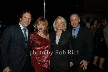 DSC_0285 Percy Gibson, Joan Collins, Francine Friedberg and Rick
