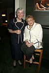 Sister Mary Ann Dillon, Shirley Pechter<br>at the Jed Foundation 4th. Annual Benefit at Carnegie Hall and the Essex House on 6-13-05.  photo by  Rob Rich copyright 2005 516-676-3939 robwayne1@aol.com