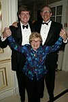 The Honorable Patrick J. Kenndy, Dr. Ruth, Dr. Martin B. Heller<br>at the Jed Foundation 4th. Annual Benefit at Carnegie Hall and the Essex House on 6-13-05.  photo by  Rob Rich copyright 2005 516-676-3939 robwayne1@aol.com