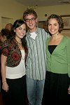 Stephanie Spiegel, Nicolas Garin, Ali Kimmell<br> at the Gallery Artist Group Show at the Leila Taghinia-Milani Heller Gallery in Manhattan on 11-28-05. photo by Rob Rich copyright 2005 5160-676-3939 robwayne1@aol.com