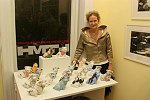 Judy Henderson<br> at the Gallery Artist Group Show at the Leila Taghinia-Milani Heller Gallery in Manhattan on 11-28-05. photo by Rob Rich copyright 2005 5160-676-3939 robwayne1@aol.com