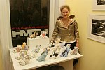 Judy Henderson<br> at the Gallery Artist Group Show at the Leila Taghinia-Milani Heller Gallery in Manhattan on 11-28-05. photo by Rob Rich copyright 2005 5160-676-3939 robwayne1@aol.com