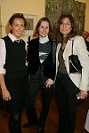 Angelika Weddiceh, Isabella Schmittmann, Mariam Seifert<br> at the Gallery Artist Group Show at the Leila Taghinia-Milani Heller Gallery in Manhattan on 11-28-05. photo by Rob Rich copyright 2005 5160-676-3939 robwayne1@aol.com