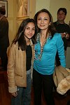 Tara and Homera Sahni<br> at the Gallery Artist Group Show at the Leila Taghinia-Milani Heller Gallery in Manhattan on 11-28-05. photo by Rob Rich copyright 2005 5160-676-3939 robwayne1@aol.com