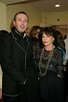 Count Egizio Panetti, Princess Ismele Chigi<br> at the Gallery Artist Group Show at the Leila Taghinia-Milani Heller Gallery in Manhattan on 11-28-05. photo by Rob Rich copyright 2005 5160-676-3939 robwayne1@aol.com