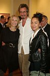 Pamela Michaelcheck, Andrew Adler, Yasmine Jerradine<br> at the Gallery Artist Group Show at the Leila Taghinia-Milani Heller Gallery in Manhattan on 11-28-05. photo by Rob Rich copyright 2005 5160-676-3939 robwayne1@aol.com