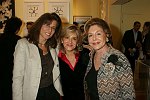 Marims Iefalt, Leila Heller, Nahid Taghini Milani<br> at the Gallery Artist Group Show at the Leila Taghinia-Milani Heller Gallery in Manhattan on 11-28-05. photo by Rob Rich copyright 2005 5160-676-3939 robwayne1@aol.com
