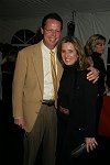 Pat and Laurie Downey<br>at the Little Flower Children and Family Services Annual Holiday Gala at the Home of Jennifer and Mark Kessenich in Garden City, N.Y. on 11-19-05. photo by Rob Rich copyright 2005 516-676-3939 robwayne1@aol.com