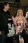 Makeup artist Pietro Cabrini , Lisa Gastineau<br>The Launch of the Italian Makeup Line &quotNOUBA&quot at Frederick's in Manhattan, N.Y. on 11-2-05. photo by Rob Rich copyright 2005 516-676-3939 robwayne1@aol.com