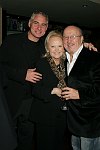 Rick Mina, Jane Pontarelli, Bobby Campbell<br>The Launch of the Italian Makeup Line &quotNOUBA&quot at Frederick's in Manhattan, N.Y. on 11-2-05. photo by Rob Rich copyright 2005 516-676-3939 robwayne1@aol.com