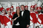 Meredith Viera, James E.Gray,  Macy's Great American Marching Band
