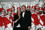 Meredith Viera, James E.Gray,  Macy's Great American Marching Band
