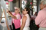 The 6th Annual &quotPlay for Pink&quot golf tournament, chaired by Jane Pontarelli & Betsy Green. Proceeds going to The Evelyn Lauder Breast Cancer Research Foundation. Held at the Hampton Hills Country Club in Westhamtpon, N.Y. on7-28-05. photo by Rob Rich copyright 2005 516-676-3939  robwayne1@aol.com