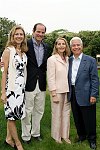 Silda and Eliot Spitzer, Yvonne and Nasser Kazeminy<br>at a party honoring Elliot Spitzer at the Southampton, N.Y. residence of Annie and Michael Falk on 7-16-05. photo by S. Rosante for Rob Rich copyright 2005 516-676-3939 robwayne1@aol.com