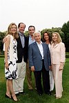 Silda and Eliot Spitzer, Michael  Falk,Nasser Kazeminy,  Annie Falk Yvonne Kazeminy<br>at a party honoring Elliot Spitzer at the Southampton, N.Y. residence of Annie and Michael Falk on 7-16-05. photo by S. Rosante for Rob Rich copyright 2005 516-676-3939 robwayne1@aol.com
