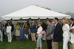 at a party honoring Elliot Spitzer at the Southampton, N.Y. residence of Annie and Michael Falk on 7-16-05. photo by S. Rosante for Rob Rich copyright 2005 516-676-3939 robwayne1@aol.com