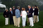 at a party honoring Elliot Spitzer at the Southampton, N.Y. residence of Annie and Michael Falk on 7-16-05. photo by S. Rosante for Rob Rich copyright 2005 516-676-3939 robwayne1@aol.com