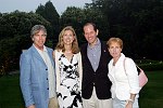 Kenny Sunshine, Silda and Eliot Spitzer, Nancy Sunshine<br>at a party honoring Elliot Spitzer at the Southampton, N.Y. residence of Annie and Michael Falk on 7-16-05. photo by S. Rosante for Rob Rich copyright 2005 516-676-3939 robwayne1@aol.com