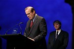 Barry Grove (acceptor  of the Theatre History Preservation Award to an Organization - Manhattan Theatre Club)