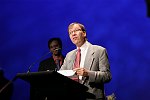 Roger Danforth (acceptor of the Theatre Arts Education Award to an Organization - Drama League Directors Project)