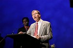 Roger Danforth (acceptor of the Theatre Arts Education Award to an Organization - Drama League Directors Project)