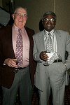 Ray Whipplemeyer, Ed Charles<br>at the Tug McGraw &quotYou Gotta Believe&quotGala at Gotham Hall in Manhattan, N.Y. on 11-140-05. photo by Rob Rich copyright 2005 516-676-3939 robwayne1@aol.com
