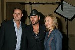 Al Leiter, Tim McGraw, Laurie Leiter <br>at the Tug McGraw &quotYou Gotta Believe&quotGala at Gotham Hall in Manhattan, N.Y. on 11-140-05. photo by Rob Rich copyright 2005 516-676-3939 robwayne1@aol.com