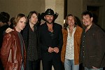 Tim McGraw with the members of Hot Aplle Pie<br>at the Tug McGraw &quotYou Gotta Believe&quotGala at Gotham Hall in Manhattan, N.Y. on 11-140-05. photo by Rob Rich copyright 2005 516-676-3939 robwayne1@aol.com