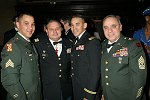 Sargeant Sergio Morillo, Lieutenant Colonel George de Simeone, Lieutenant Carlos Nazario , First Sargeant  Joseph Patti