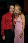 actor Josh Prince, actress Lisa Datz <br> at the opening night for &quotIn The Wings&quot, a new comedy by Stewart F. Lane at the Promenade Theatre and after party at Planet Hollywood in Manhattan, N.Y. on 9-28-05. photo by Rob Rich copyright 2005 516-676-3939 robwayne1@aol.com
