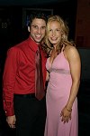 actor Josh Prince, actress Lisa Datz <br> at the opening night for &quotIn The Wings&quot, a new comedy by Stewart F. Lane at the Promenade Theatre and after party at Planet Hollywood in Manhattan, N.Y. on 9-28-05. photo by Rob Rich copyright 2005 516-676-3939 robwayne1@aol.com