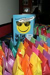 Gift Bags<br> at the opening night for &quotIn The Wings&quot, a new comedy by Stewart F. Lane at the Promenade Theatre and after party at Planet Hollywood in Manhattan, N.Y. on 9-28-05. photo by Rob Rich copyright 2005 516-676-3939 robwayne1@aol.com