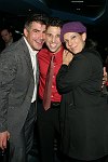 Bryan Batt, Josh Prince, Christine Pedi<br> at the opening night for &quotIn The Wings&quot, a new comedy by Stewart F. Lane at the Promenade Theatre and after party at Planet Hollywood in Manhattan, N.Y. on 9-28-05. photo by Rob Rich copyright 2005 516-676-3939 robwayne1@aol.com