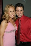 actress Lisa Datz , actor Josh Prince<br> at the opening night for &quotIn The Wings&quot, a new comedy by Stewart F. Lane at the Promenade Theatre and after party at Planet Hollywood in Manhattan, N.Y. on 9-28-05. photo by Rob Rich copyright 2005 516-676-3939 robwayne1@aol.com
