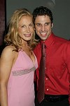actress Lisa Datz , actor Josh Prince<br> at the opening night for &quotIn The Wings&quot, a new comedy by Stewart F. Lane at the Promenade Theatre and after party at Planet Hollywood in Manhattan, N.Y. on 9-28-05. photo by Rob Rich copyright 2005 516-676-3939 robwayne1@aol.com