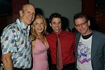 David Zippel, actress Lisa Datz, actor Josh Prince, guest<br> at the opening night for &quotIn The Wings&quot, a new comedy by Stewart F. Lane at the Promenade Theatre and after party at Planet Hollywood in Manhattan, N.Y. on 9-28-05. photo by Rob Rich copyright 2005 516-676-3939 robwayne1@aol.com