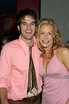 actor Brian Henderson, actress Lisa Datz  <br> at the opening night for &quotIn The Wings&quot, a new comedy by Stewart F. Lane at the Promenade Theatre and after party at Planet Hollywood in Manhattan, N.Y. on 9-28-05. photo by Rob Rich copyright 2005 516-676-3939 robwayne1@aol.com