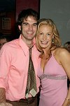 actor Brian Henderson, actress Lisa Datz  <br> at the opening night for &quotIn The Wings&quot, a new comedy by Stewart F. Lane at the Promenade Theatre and after party at Planet Hollywood in Manhattan, N.Y. on 9-28-05. photo by Rob Rich copyright 2005 516-676-3939 robwayne1@aol.com