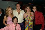 actor Brian Henderson, actress Lisa Datz , writer Stewart Lane, producer Bonnie Comley, actor Josh Prince<br> at the opening night for &quotIn The Wings&quot, a new comedy by Stewart F. Lane at the Promenade Theatre and after party at Planet Hollywood in Manhattan, N.Y. on 9-28-05. photo by Rob Rich copyright 2005 516-676-3939 robwayne1@aol.com
