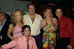 actor Brian Henderson, actress Lisa Datz , writer Stewart Lane, producer Bonnie Comley, actor Josh Prince<br> at the opening night for &quotIn The Wings&quot, a new comedy by Stewart F. Lane at the Promenade Theatre and after party at Planet Hollywood in Manhattan, N.Y. on 9-28-05. photo by Rob Rich copyright 2005 516-676-3939 robwayne1@aol.com