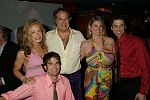 actor Brian Henderson, actress Lisa Datz , writer Stewart Lane, producer Bonnie Comley, actor Josh Prince<br> at the opening night for &quotIn The Wings&quot, a new comedy by Stewart F. Lane at the Promenade Theatre and after party at Planet Hollywood in Manhattan, N.Y. on 9-28-05. photo by Rob Rich copyright 2005 516-676-3939 robwayne1@aol.com