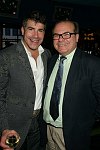 Bryan Batt, Hunt Slonem<br> at the opening night for &quotIn The Wings&quot, a new comedy by Stewart F. Lane at the Promenade Theatre and after party at Planet Hollywood in Manhattan, N.Y. on 9-28-05. photo by Rob Rich copyright 2005 516-676-3939 robwayne1@aol.com