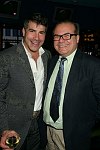 Bryan Batt, Hunt Slonem<br> at the opening night for &quotIn The Wings&quot, a new comedy by Stewart F. Lane at the Promenade Theatre and after party at Planet Hollywood in Manhattan, N.Y. on 9-28-05. photo by Rob Rich copyright 2005 516-676-3939 robwayne1@aol.com