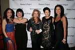Lucia Hwong Gordon, Eve Ensler, Kathy Hilton, Vivienne Tam, Donna Soloway